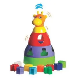 Brinquedo-Educativo-Girafa-Didatica-com-Blocos-Merco-Toys-cores-sortidas
